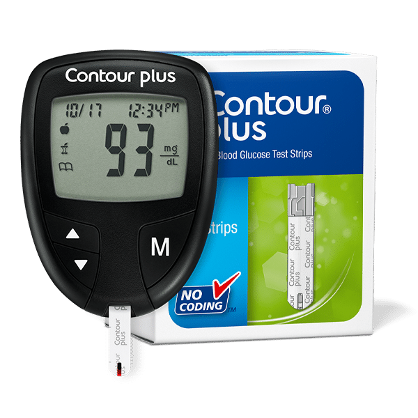 Contour Plus blood glucose meter